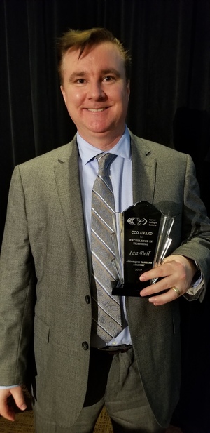 Ian Bell CCO Excellence in Teaching Award Winner 2019